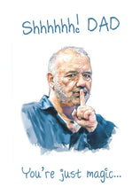 Bob Mortimer 'Just Magic' Dad Card - Last One Laughing Greetings Card