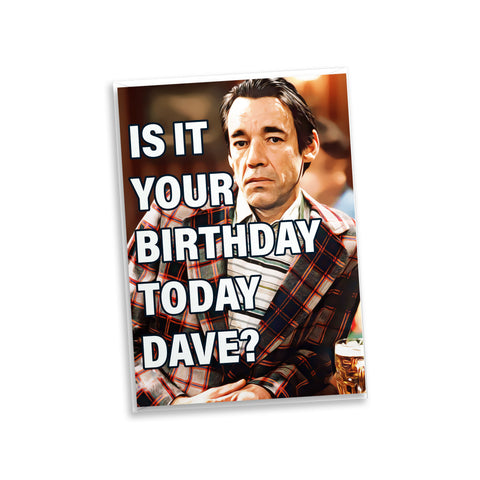Only Fools And Horses Trigger Slogan 'Dave' Birthday Card